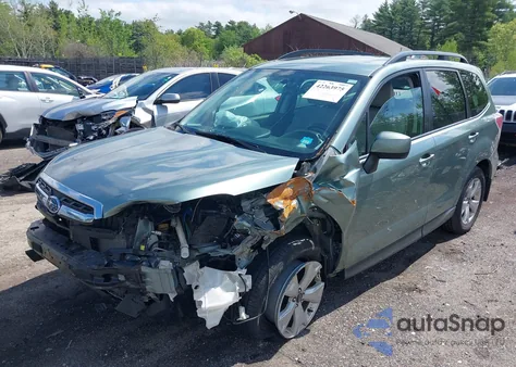 2018 Subaru Forester 2.5I Premium from USA, damaged, VIN JF2SJAEC5JH539460